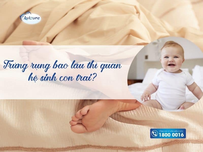 Trứng rụng bao lâu thì quan hệ sinh con trai?